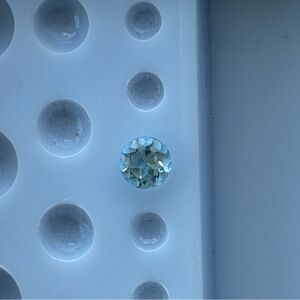 Round Aquamarine 4mm round Blue Gemstone .20 carats total weight